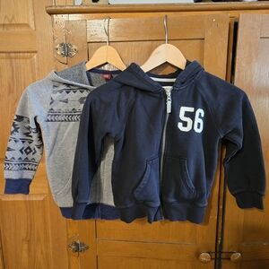 Two Kids Hoodies Size 5